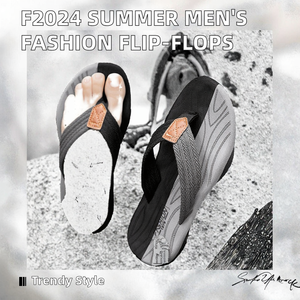 Chanclas de Verano 2024 para Hombre, Sandalias Casuales de Moda con Clip, Personalizadas, Antideslizantes, con Plantilla de EVA, Pantuflas Abiertas y Gruesas - Product Image 3