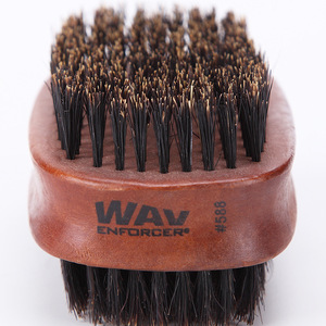 Brocha de afeitar Playboy para hombre, cepillo de pelo de doble cara para barbería, estilo europeo americano - Product Image 5