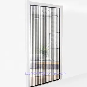 Hand-free Magnetic Mesh Screen Door Mosquito Net Door