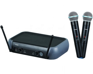 Dual Channel Pro Digital <strong>Wireless</strong> <strong>Microphone</strong> <strong>System</strong> for Church, Karaoke, Vocals Microfoni - Product Image 2