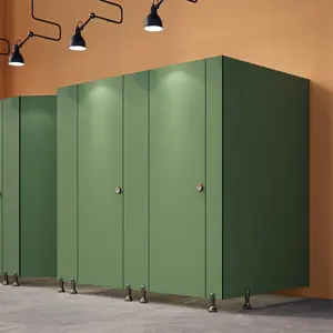 ديبو أحدث تصميم Hpl ملحقات حجرة المرحاض المدمجة الشركة المصنعة للتقسيم