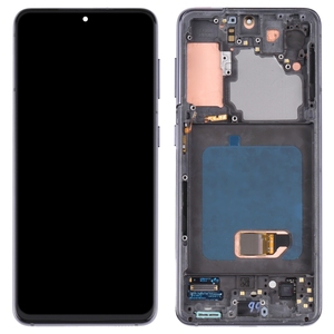 Écran LCD Super AMOLED d'origine pour <span class=keywords><strong>Samsung</strong></span> Galaxy S21 4G/S21 5G SM-<span class=keywords><strong>G990</strong></span> SM-G991 numériseur assemblage complet avec cadre - Product Image 2