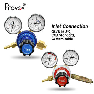 Vente en lot : Réducteur de pression double manomètre pour oxyacétylène, régulateur de gaz oxyacétylène pour soudage - Product Image 4