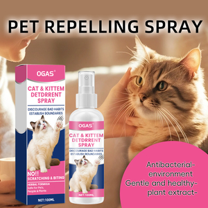 Spray répulsif pour animaux de compagnie de formule à base de plantes écologiques Pure Nature pour chiens et chats 100ml utilisation en intérieur décourage les rayures destructrices - Product Image 2
