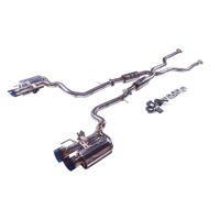 Silencieux Valvetronic Catback pour Lexus GSF RCF IS500 5.0L 2014-2024 Système d'échappement à soupape haute performance