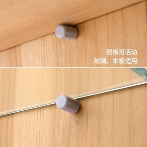 Wardrobe Partition Nails <b>Shelf</b> Brackets <b>Metal</b> Support For Cabinet Glass <b>Shelves</b> Furniture Accessories - Product Image 2