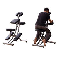 Chaise de spa de massage de tatouage pliable Offre Spéciale tabouret de massage portable et réglable chaise de grattage