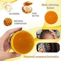 Gel Coiffant Bio Anti-Frisottis pour Tresses et Nattes, Fixation Extra Forte, Cire de Contrôle des Bords, Vente en Gros