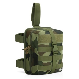 <span class=keywords><strong>Kit</strong></span> de Emergencia de Camuflaje para Campo con Bolsa para Pierna, Portátil, Multifuncional, Primeros Auxilios, Fabricación BSCI - Product Image 4