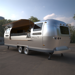 Kiosco de barbería de salón de concesión rápida para caravana de remolque OEM de comida callejera móvil personalizado a la venta - Product Image 3