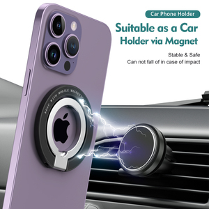 Support de stent magnétique pour anneau de poignée de téléphone pour <span class=keywords><strong>chargeur</strong></span> sans fil Support de poignée arrière pour Iphone14 - Product Image 2