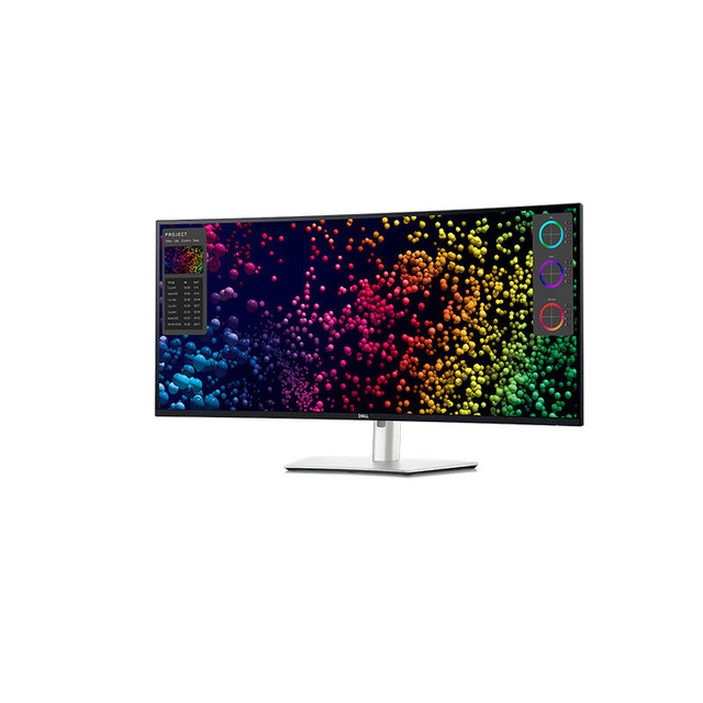 Dellr UltraSharp 39.7-inch 5K Curved Screen Monitor with IPS Technology, Black Color, Anti-blue Light Protection, HDR600