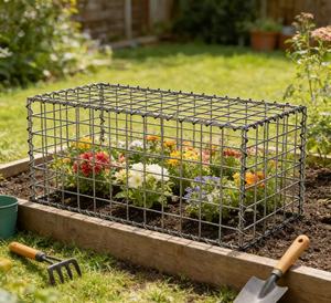 Welded <strong>Wire</strong> Mesh Gabion Wall Construction Garden Retaining 50mm 6mm Made Galvanized Iron Steel <strong>Wire</strong> Bending Included Fences - Product Image 4