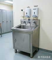 Station de lavage industrielle en acier inoxydable 304, kit capteur/manuel pour vestiaire d'usine de transformation alimentaire