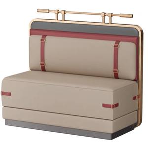 Moderno estilo tailandés cadena <span class=keywords><strong>restaurante</strong></span> Luz de lujo olla caliente Mesa Silla de acero inoxidable pantalla curvada sofá cabina barbacoa Mesa <span class=keywords><strong>casa</strong></span> de té - Product Image 5