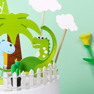 Colección <span class=keywords><strong>de</strong></span> Adornos para Pasteles y Cupcakes con <span class=keywords><strong>Animales</strong></span> <span class=keywords><strong>de</strong></span> <span class=keywords><strong>la</strong></span> <span class=keywords><strong>Selva</strong></span> <span class=keywords><strong>de</strong></span> Dibujos Animados, Decoración para Cumpleaños y Día <span class=keywords><strong>de</strong></span> San Valentín con Jirafa y Tigre - Product Image 6