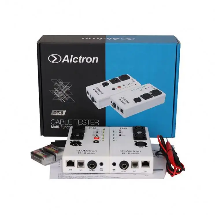 Alctron CT-8 de audio multi propósito probador de cable