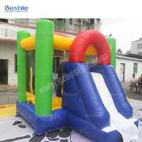 Château gonflable pour enfants avec toboggan, château gonflable portable pour jouer à la maison, dans la cour ou lors de fêtes
