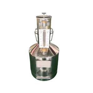 Vente flash : <span class=keywords><strong>bidon</strong></span> de mesure de carburant de 20 L, calibré, en acier inoxydable, pour distributeur de carburant - Product Image 3