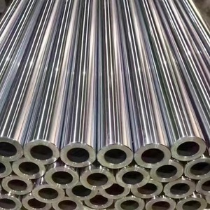 Tuyau et tube en acier inoxydable sans soudure 304 316 430 446 SS 1/2" OD, surface intérieure polie et lisse pour applications industrielles - Product Image 4