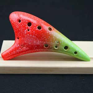Nueva Ocarina de 12 Orificios, Tono Alto C, Intonación Precisa Profesional, Ocarina de Cerámica, Instrumento Musical - Product Image 5