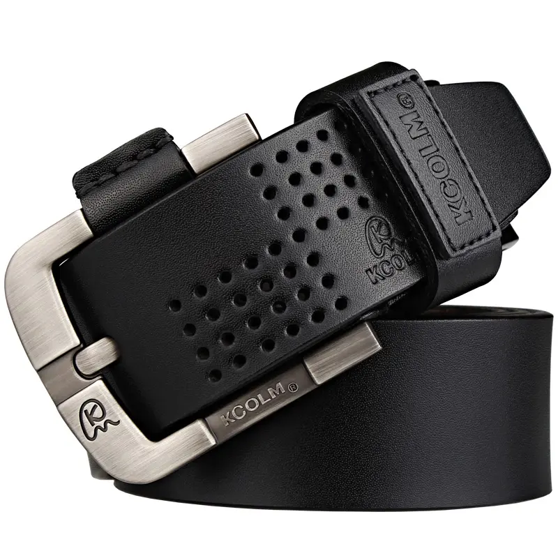 2023 Amazon Hot Products Wholesale Fashion Mens Design Belt Cowhide Genuine Leather Belts