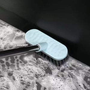 Brosse de nettoyage de sol pour salle de bain, brosse à long manche en nylon pour <span class=keywords><strong>carrelage</strong></span>, outil ménager pour le nettoyage des sols - Product Image 5