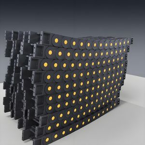 요델 카데나 휴대용 35*100mm Esteira Porta Cabos Igus 드래그 체인 선택 PVC 케이블 캐리어 나일론 드래그 체인 - Product Image 6