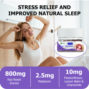 Gomitas para Dormir Directas de Fábrica con Carbohidratos Totales, Mejora Natural del Sueño, Alivio del Estrés, Gomitas para Reducir el Estrés - Product Image 5