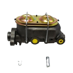 Cilindro maestro universal de 1 "de hierro fundido estilo Corvette con 9/16" y 1/2 "en ambos lados OEM MC1321H - Product Image 1