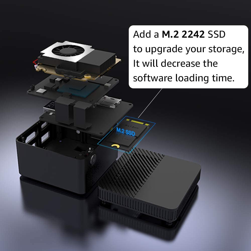 CHUWI Larkbox - World's Smallest 4K Mini PC with Intel J4125