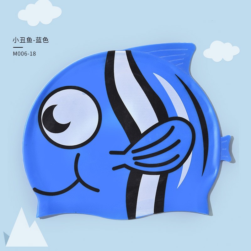 Poisson-clown - Bleu
