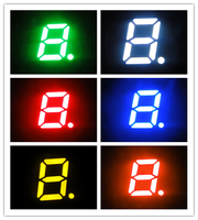 Houkem-2811-A/BW 0.28 pouces Micro blanc 7-seg LED affichage de Tube numérique 10 broches pour la publicité de magasin de détail
