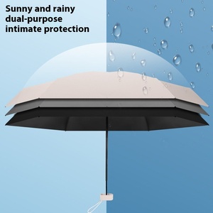 Parapluie de Poche <span class=keywords><strong>Mini</strong></span> Ultra-léger Portable Anti-UV pour Femme, Pliant et Anti-UV - Product Image 5