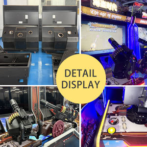 เครื่องเล่นเกมยิงเลเซอร์อาร์เคดแบบหยอดเหรียญ รุ่นยิงเอเลี่ยน โครงสร้างโลหะ รองรับภาษาอังกฤษ - Product Image 6