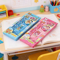 Ensemble de papeterie de dessin animé pour enfants école primaire maternelle prix fournitures scolaires cadeau parfait pour les étudiants
