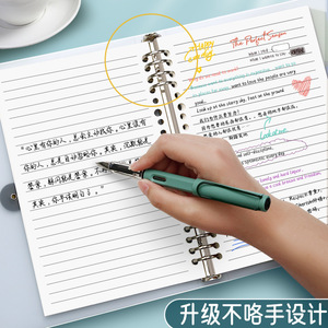 Morandi colore A5 B5Hardcover <span class=keywords><strong>Notebook</strong></span> con griglia ricaricabile o foderato foglie orizzontali per gli studenti forniture di cancelleria personalizzare - Product Image 4