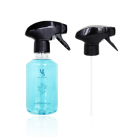 Bouteille pulvérisateur ronde en plastique de 300 ml avec gâchette pour cheveux, plantes, cuisine, animaux domestiques, assainisseur d'air, huiles essentielles