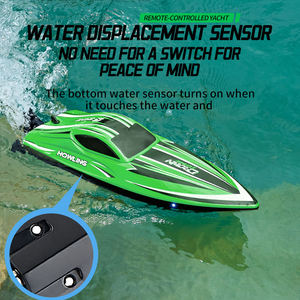 <span class=keywords><strong>Lancha</strong></span> Eléctrica RC con Motor de Escobillas, Alcance de Control Remoto de 200 <span class=keywords><strong>Metros</strong></span>, 55 km/h, Estilo Yate de Lujo, Barco de Carreras de Alta Velocidad - Product Image 3