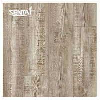 Piedra plástico vinilo compuesto extruir grano de madera mármol azulejo privado comercial decoración piso para dormitorio baño SPC piso