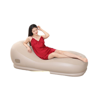 Canapé inclinable pneumatique professionnel de conception ODM, matelas pneumatique portable pour la pause déjeuner au bureau, ingénierie du confort automatisée