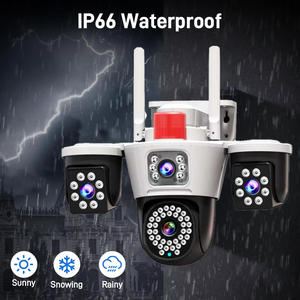 كاميرا أمان مع 3 عدسات واي فاي 4G Lte 3 في 1 نظام لمراقبة متجر المنزل المصنع - Product Image 4