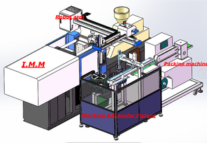 Máquina Automática Robótica de Recogida, Apilado y Empaquetado <span class=keywords><strong>CHUANY</strong></span> OEM de CHINA para Cubiertos Desechables de PP y PS, Cucharas, Tenedores y Palillos - Product Image 4