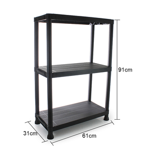 Có Thể Tháo Rời Đứng Loại Ba Lớp Cho Hộ Gia Đình Đồ Ăn Nhẹ Các Tính Năng Chức Năng Nhựa Lưu Trữ Kệ Giá - Product Image 5