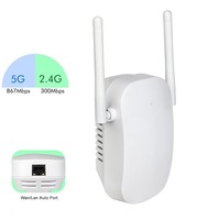 Amplificateur de signal 1200 Mbps, amplificateur de signal 2,4 G, répéteur de portée Wifi 802.11N, répéteur Wifi sans fil, répéteur de signal Wifi
