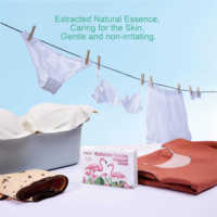 KELEE Bandes de lessive écologiques jetables pour sous-vêtements et vêtements de bébé, respectueuses de la peau