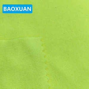 Haute qualité tricot 100% polyester couverture de bébé en gros vêtements <span class=keywords><strong>jaune</strong></span> tissu <span class=keywords><strong>polaire</strong></span> micro <span class=keywords><strong>polaire</strong></span> - Product Image 4