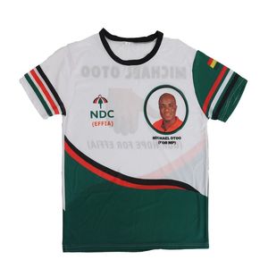 Gahumi Factory Direct China Yiwu Preside Botswana Elección Camiseta Alta calidad Precio más bajo Imprimir Botswana Camiseta para elección - Product Image 5