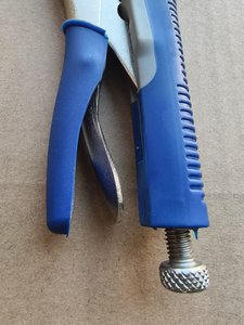 מפתח ברגים מתכוונן 10 אינץ' לסינון שמן, תעשייתי, מוגן מפני חשמל סטטי, עשוי פלדת פחמן, עם משטח שיניים משונן, אורך 200 מ\\\"מ - Product Image 5