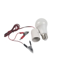 Ampoule LED SMD 5730 12W 12V CC avec culot E27/B22, 960 lumens, blanc pur, matériau PC, pour usage en entrepôt